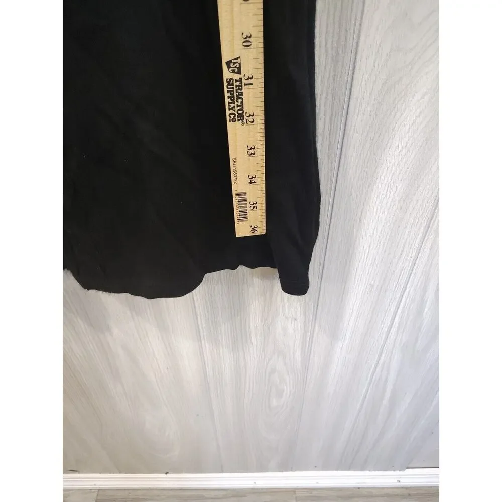 Womens Lennie for Nina Leonard Black Sweater Dress Size L Cocktail Minimalist